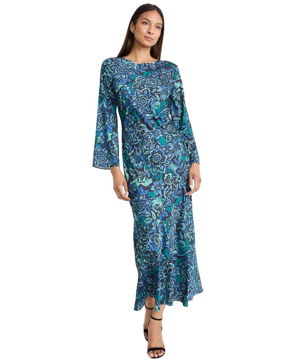 Donna Morgan Women's Bodycon Long-Sleeve Dress Multi Size 8 4105